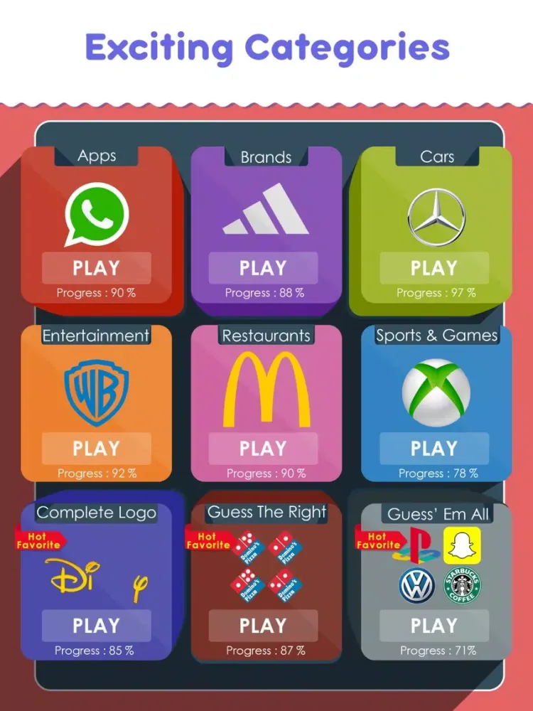 Guess’em All - Guess Logo Quiz iPad  Ekran Görüntüleri