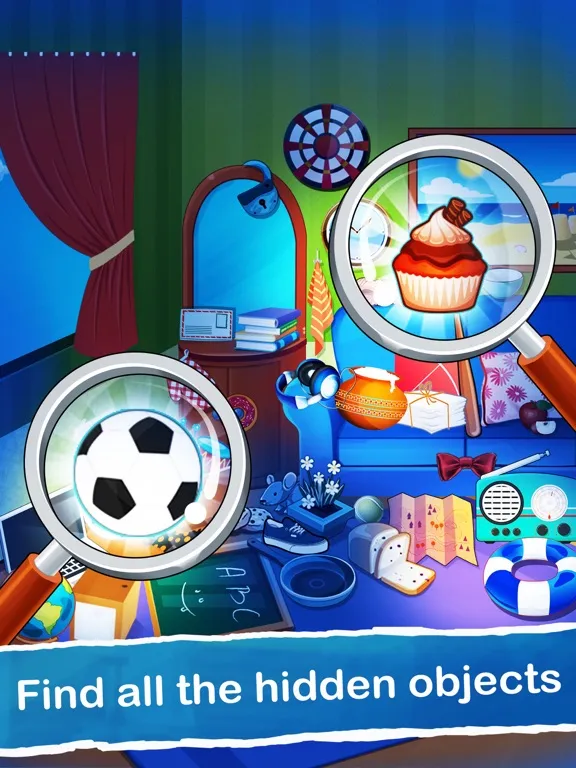 Find Out The Hidden Objects iPad  Screenshots