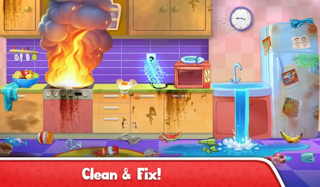 Big Home Cleanup Cleaning Game Screenshots