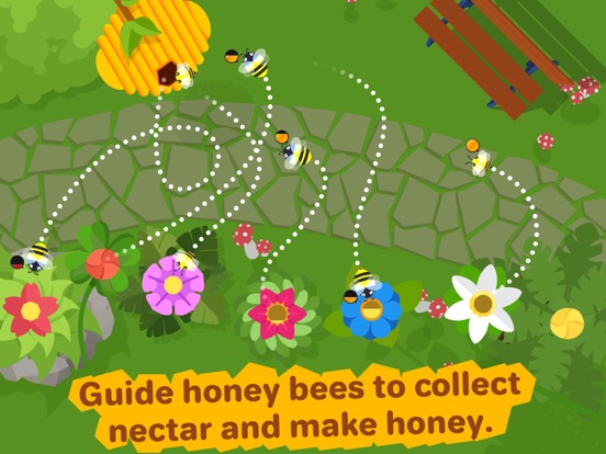 ภาพหน้าจอของ Bee Life – Honey Bee Adventure iPad 