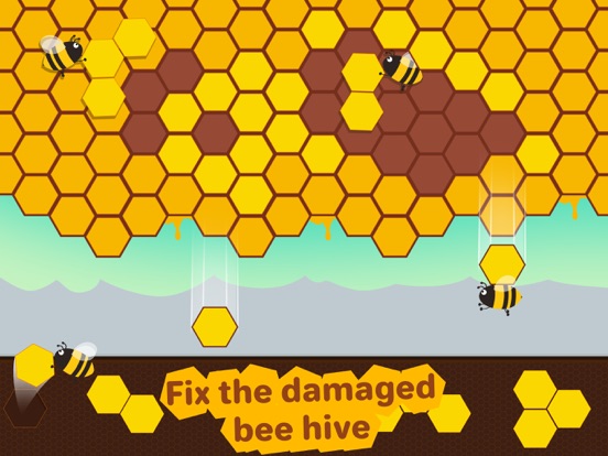 ภาพหน้าจอของ Bee Life – Honey Bee Adventure iPad 