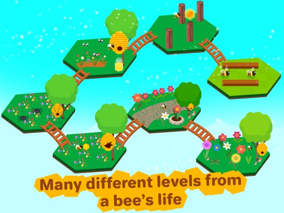 ภาพหน้าจอของ Bee Life – Honey Bee Adventure iPad 
