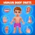 Human Body Parts Play to Learn