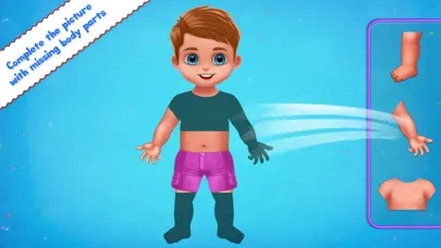 Human Body Parts Play to Learn Screenshots