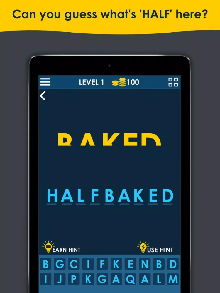 Iconic Word Guess PictureWord iPad  Screenshots