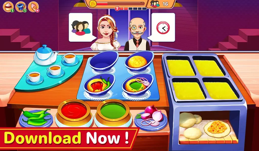 Скриншоты Indian Cooking Madness Games