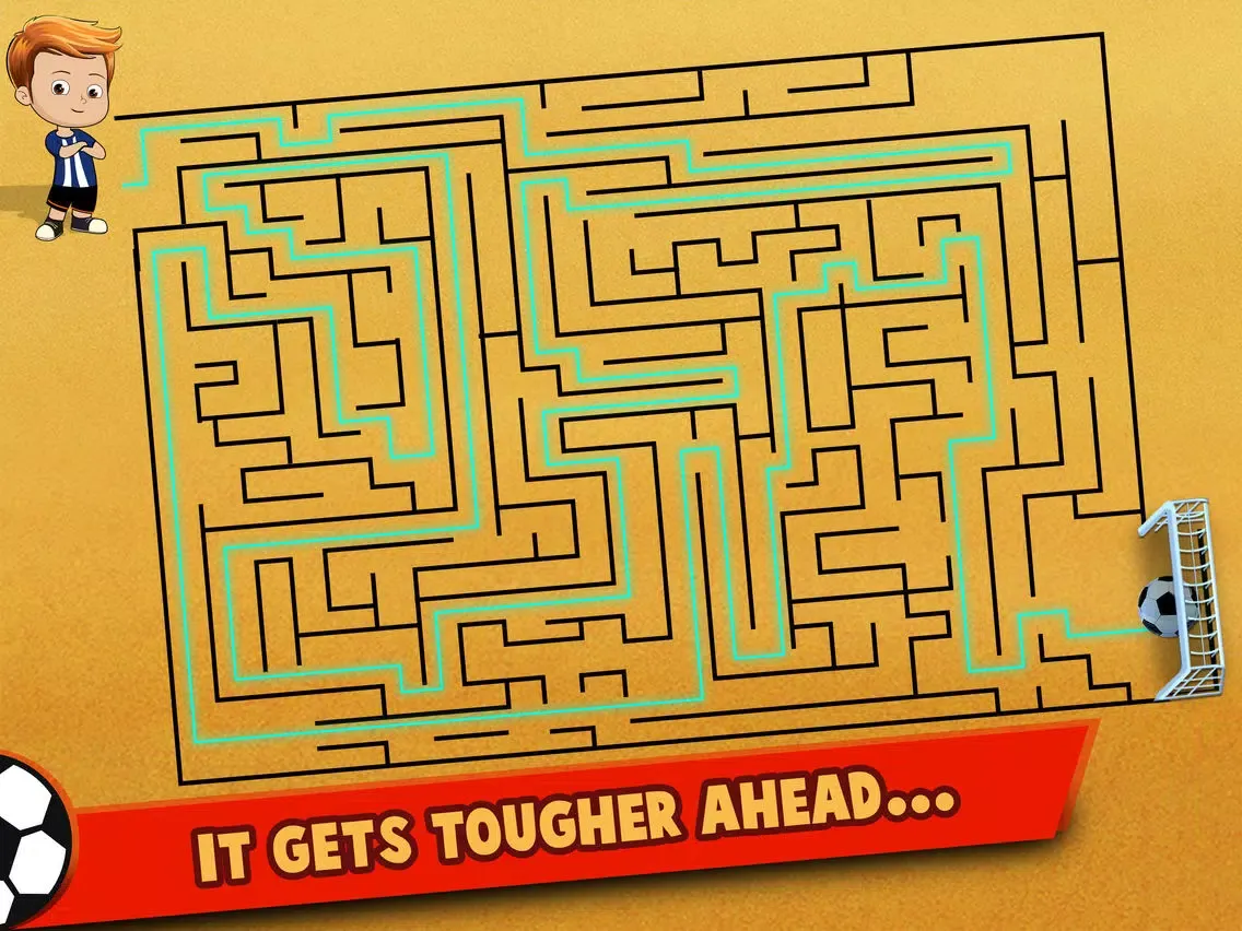 Football Maze Soccer Champ 18 iPad  스크린샷