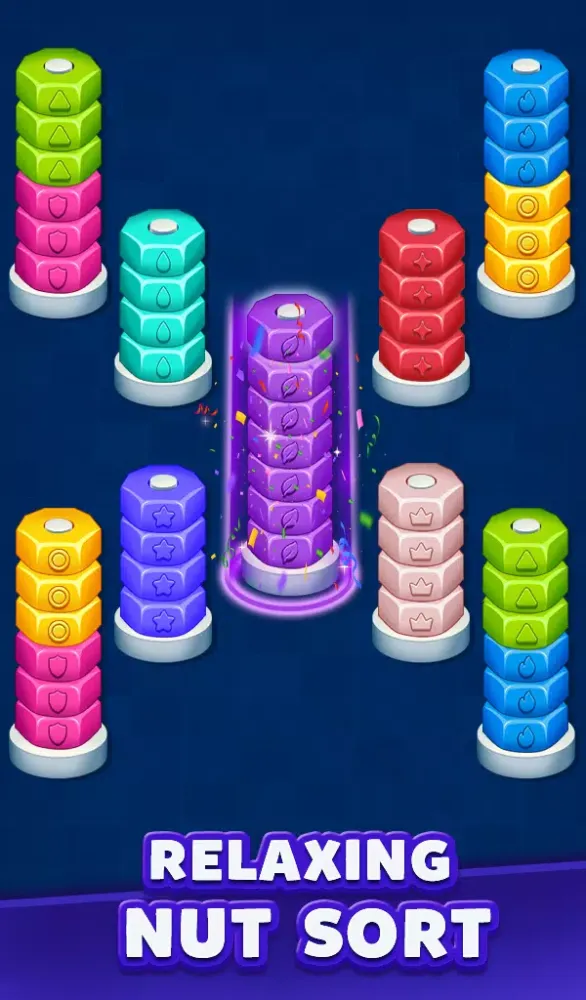 Zrzuty ekranu Nuts & Bolts 3D: Screw Puzzle