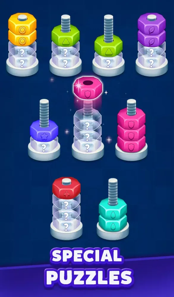 Zrzuty ekranu Nuts & Bolts 3D: Screw Puzzle