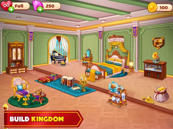 Royal Tile Match: City Madness iPad  स्क्रीनशॉट