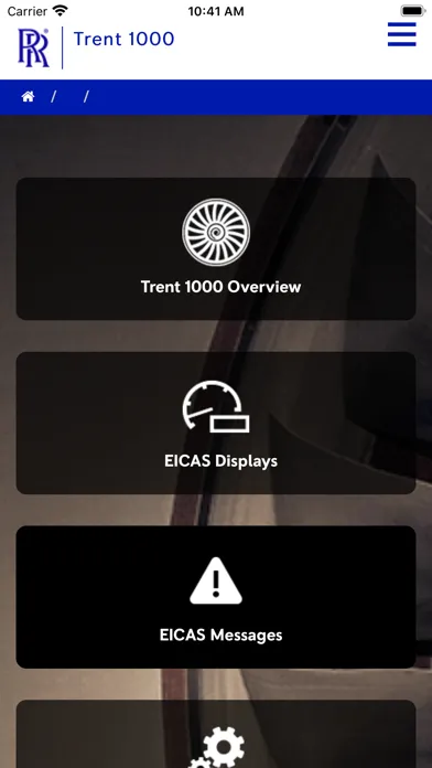 Screenshot di Trent 1000 Pilot Guide