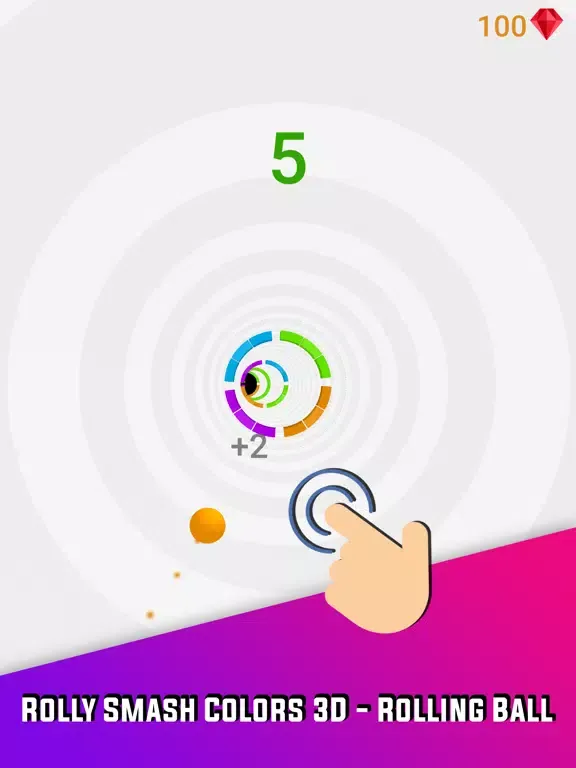 Rolly Smash Colors 3D iPad  스크린샷