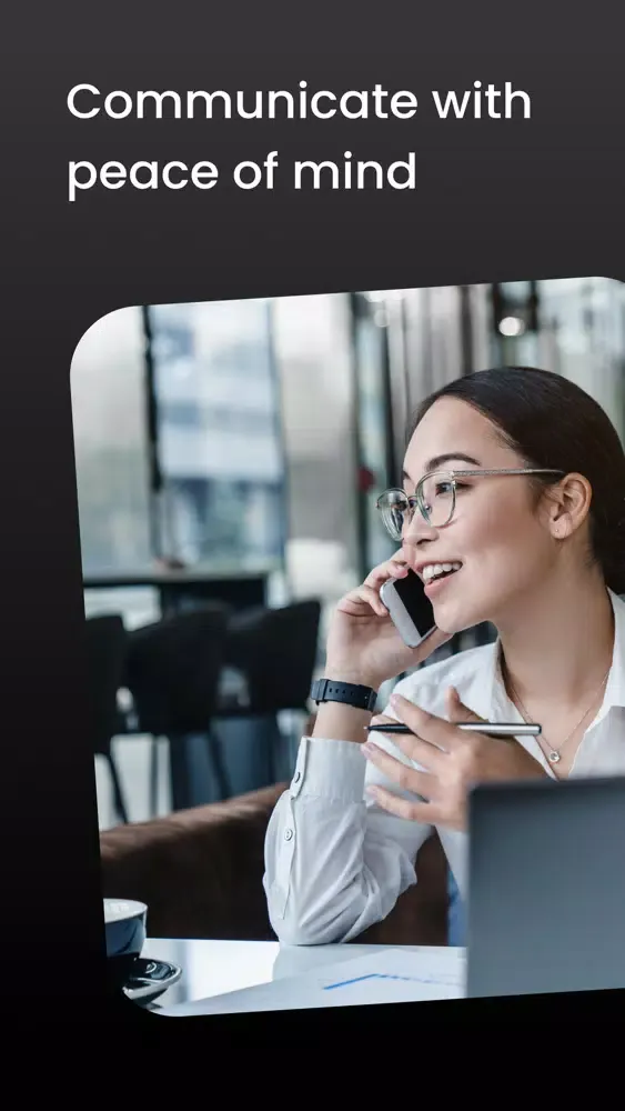 Tangkapan skrin Rolo Secure Chat