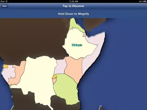 Tangkapan skrin TapQuiz Maps World Edition iPad 