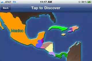 Tangkapan skrin TapQuiz Maps World Edition