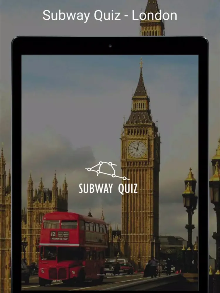 Subway Quiz - London iPad  Screenshots