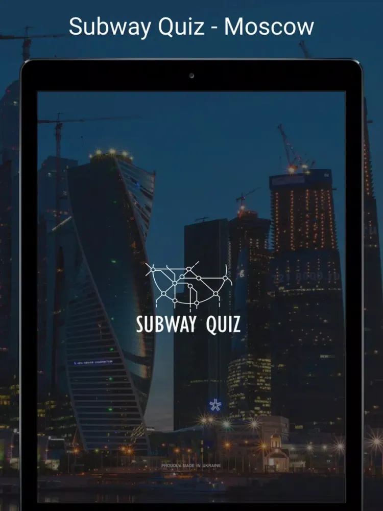 Tangkapan layar Subway Quiz - Moscow iPad 