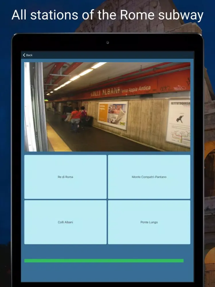 Zrzuty ekranu Metropolitana Quiz - Roma iPad 