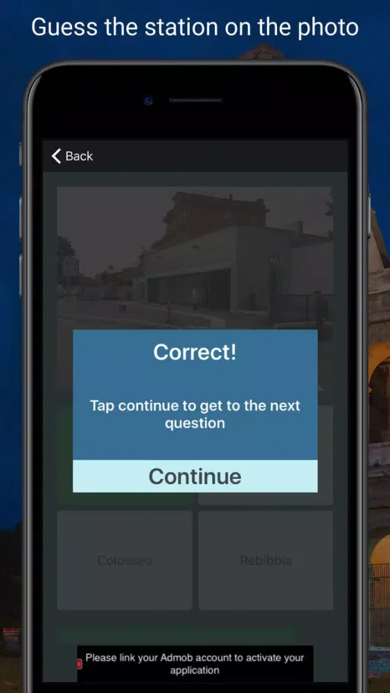 Zrzuty ekranu Metropolitana Quiz - Roma