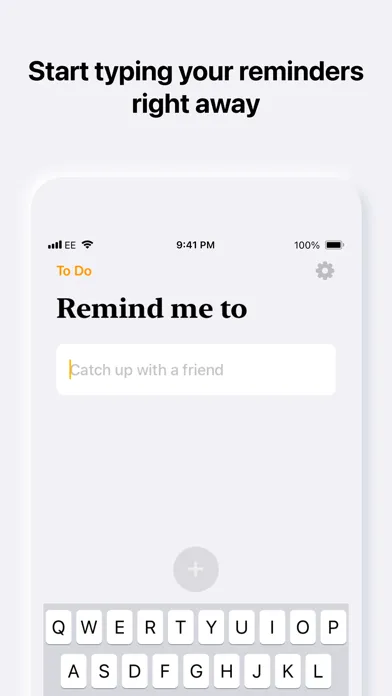 Ảnh chụp màn hình của Remindly