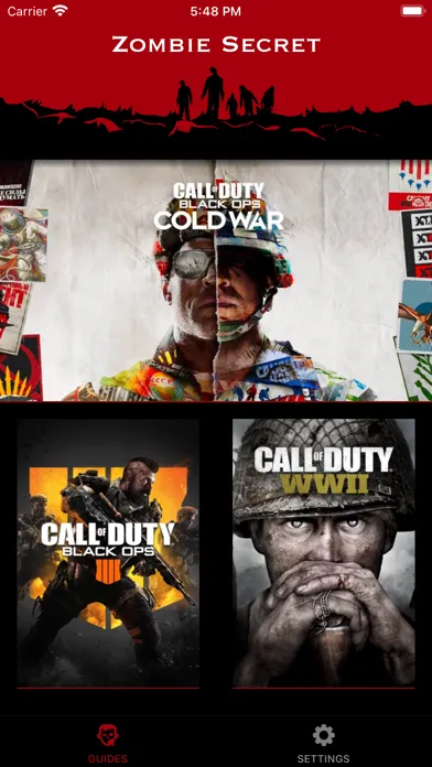 Capturas de tela do Zombie Secret - Guides for CoD