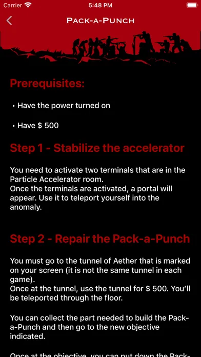 Capturas de tela do Zombie Secret - Guides for CoD