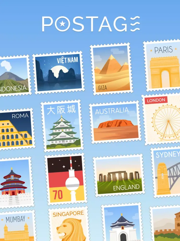 Postage iPad 应用截图