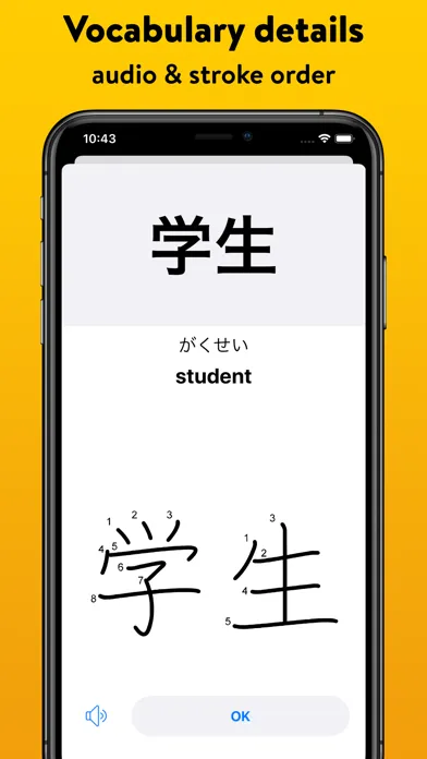 Capturas de pantalla de Learn Japanese: Sensei