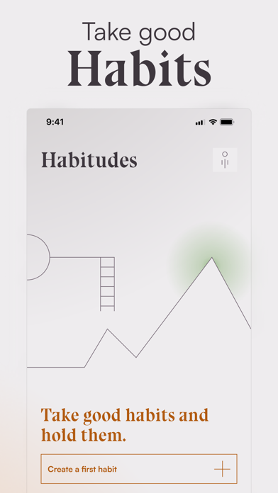 Ảnh chụp màn hình của Habitudes, daily habit tracker