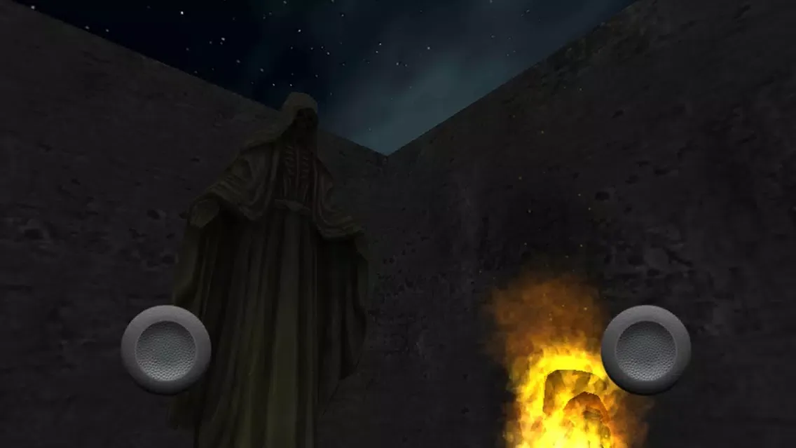Tangkapan skrin Horror graveyard labyrinth