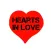 Hearts in love!