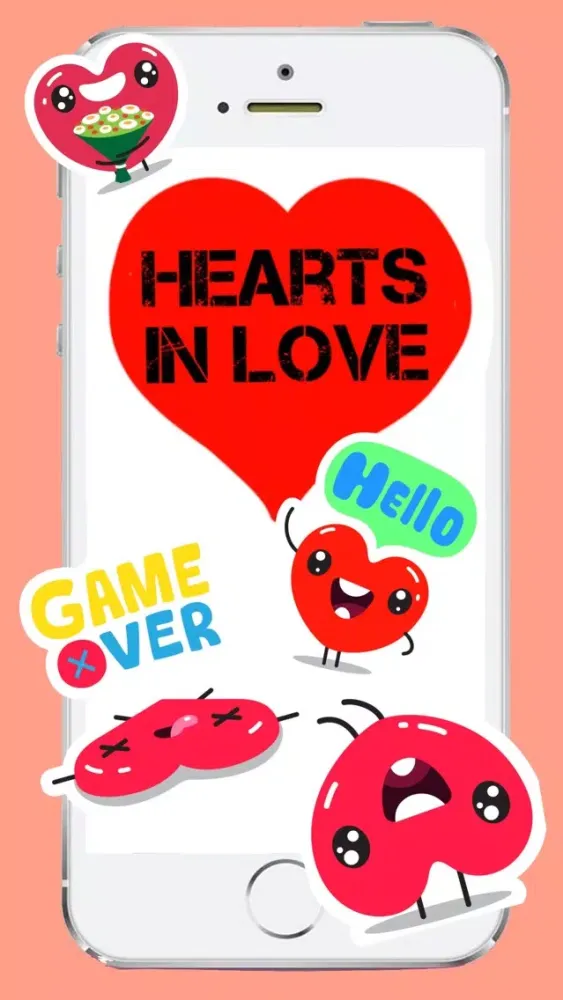 Hearts in love!应用截图