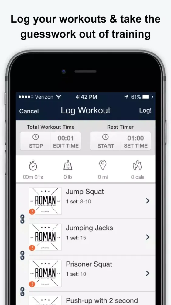 Roman Fitness Systems应用截图