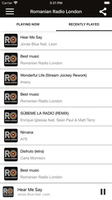 Romanian Radio London スクリーンショット