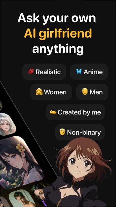 Romantic AI Girlfriend Chat Ekran Görüntüleri