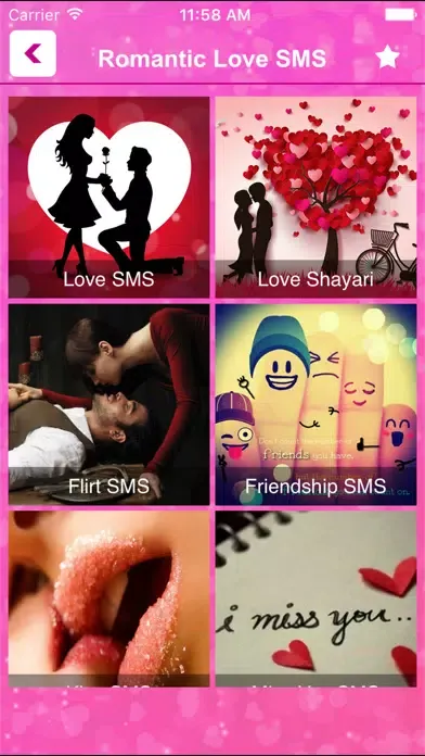 Tangkapan layar Romantic Love SMS:Love Sad slither.io for Socially