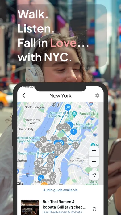 New York Audio Guide Offline Screenshots