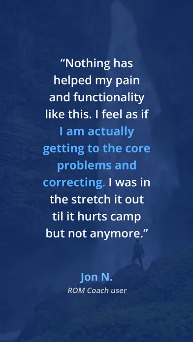 Ảnh chụp màn hình của ROM Coach (Mobility Workouts)