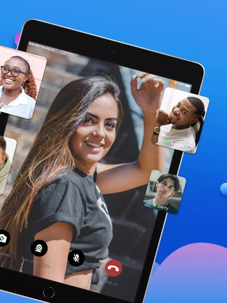 ภาพหน้าจอของ Adult Chat Hub: video meet iPad 