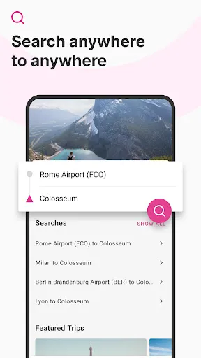 Rome2Rio: Trip Planner سکرین شاٹس
