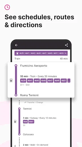 Rome2Rio: Trip Planner سکرین شاٹس