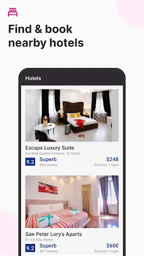 Rome2Rio: Trip Planner سکرین شاٹس