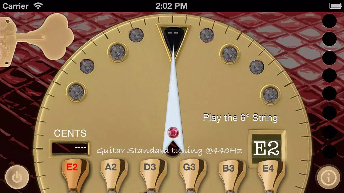 Screenshot di Perfect Tune: Guitar Tuner