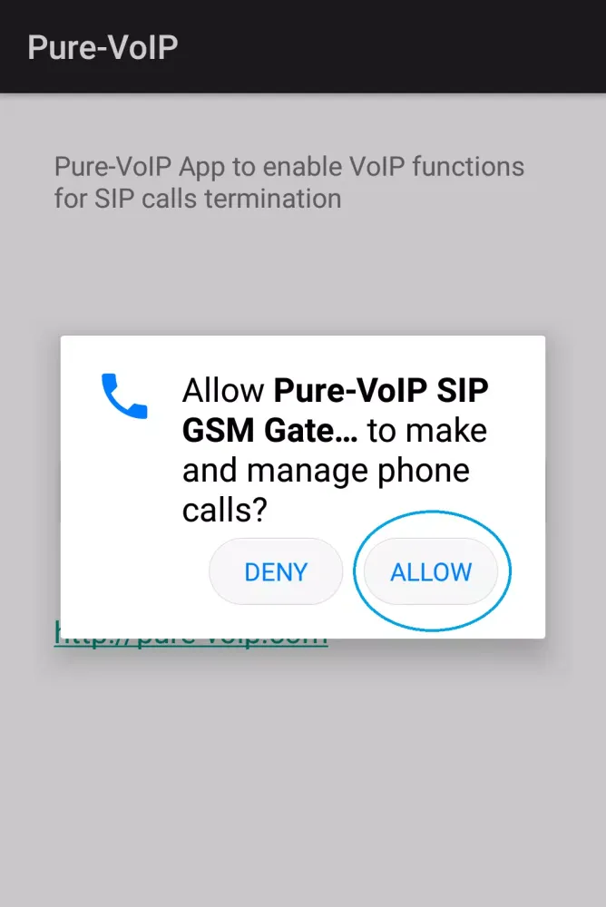 Pure-VoIP SIP GSM Gateway应用截图