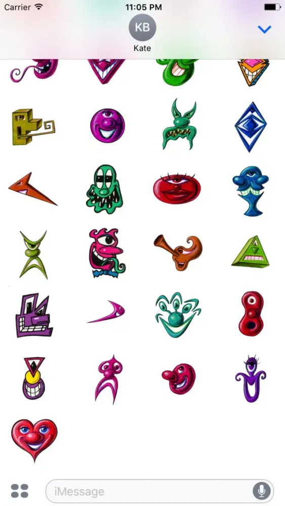 Kenny Scharf by Stickapax™ स्क्रीनशॉट
