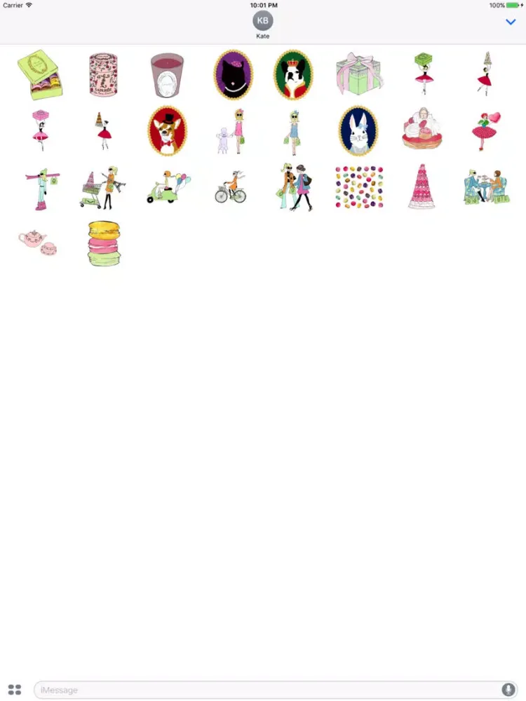 Captures d'écran de Laduree by Stickapax™ iPad 
