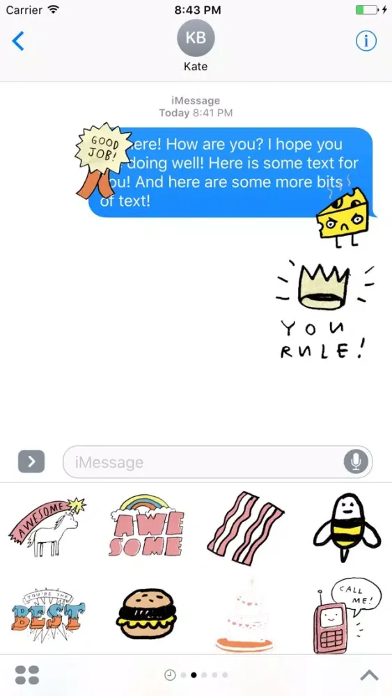 Mike Lowery's Party Pack by Stickapax™应用截图