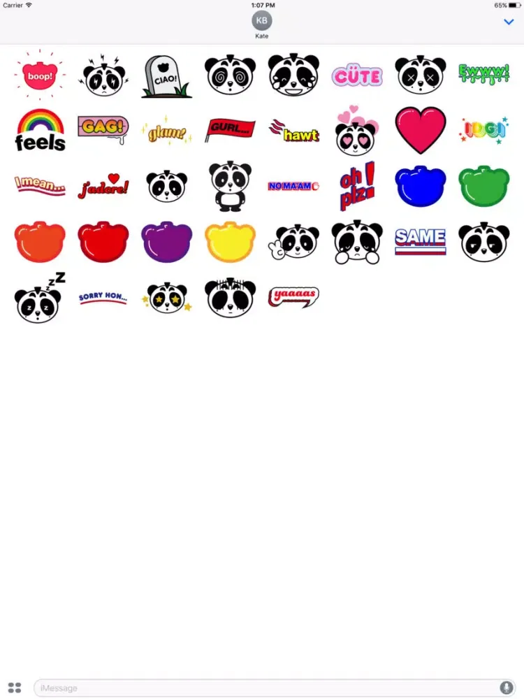 Nicopanda by Stickapax™ iPad  سکرین شاٹس