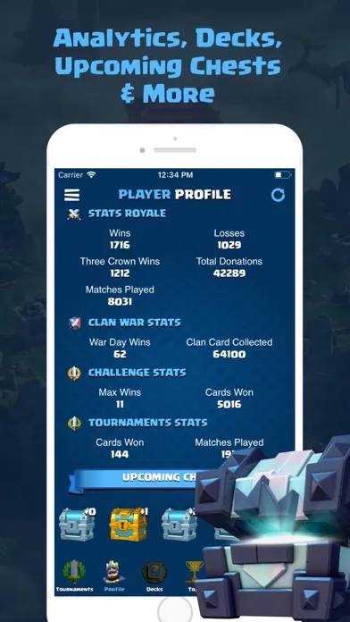Zrzuty ekranu Stats & Tools for Clash