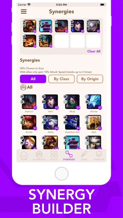 Screenshot di Builds for TeamFight Tactics